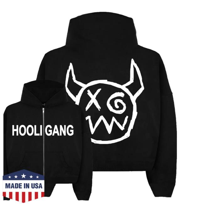 Joey Valence &Brae Store Merch Shop Hooligang Zip Hoodie 3 Joey Valence & Brae Store Merch Shop Hooligang Zip Hoodie