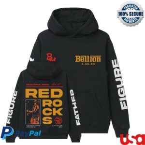 Jon Bellion Store Merch Red Rocks Exclusive Hoodie
