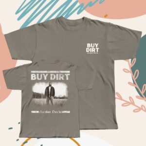 Jordan Davis Merch Shop Store Buy Dirt Photo T-Shirt