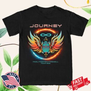 Journey Music Merch Store Eternal Flame Final Frontier Tour Tee
