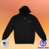 Journey Store Merch Black Freedom Tour Zip Hoodie