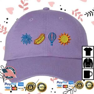Kingsport Fun Fest Merch Store Cap Lavender Icon Hat