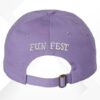 Kingsport Fun Fest Merch Store Cap Lavender Icon Hat