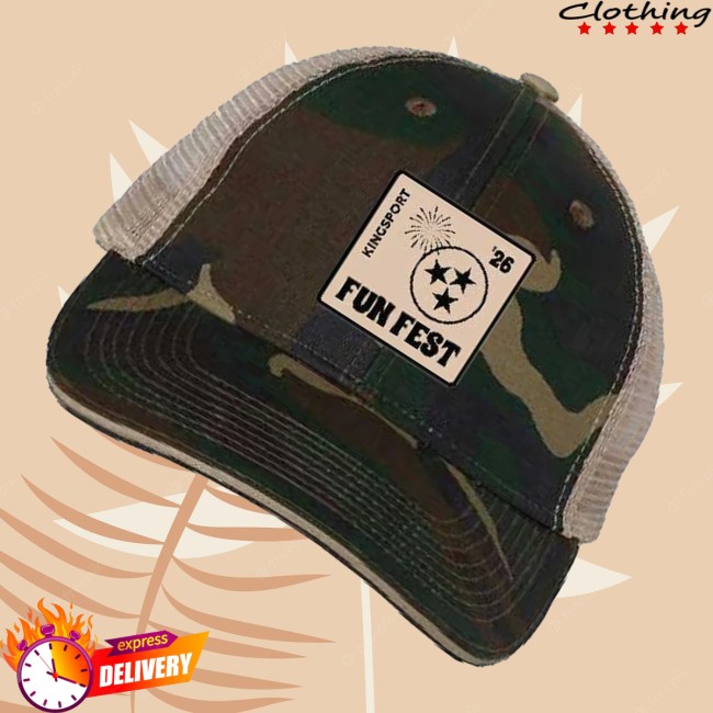 Kingsport Fun Fest Merch Store Cap Trucker Camo 3 Kingsport Fun Fest Merch Store Cap Trucker Camo