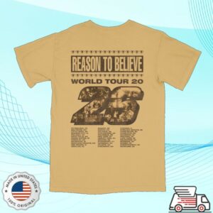 Kip Moore Store Merch Reason To Believe Tour Tee