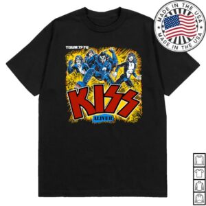 Kiss Merch Store 77-78 T-Shirt