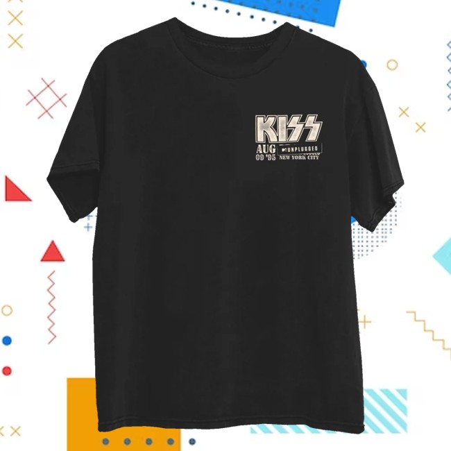 Kiss Merch Store Acoustic Guitar T-Shirt 3 Kiss Merch Store Acoustic Guitar T-Shirt