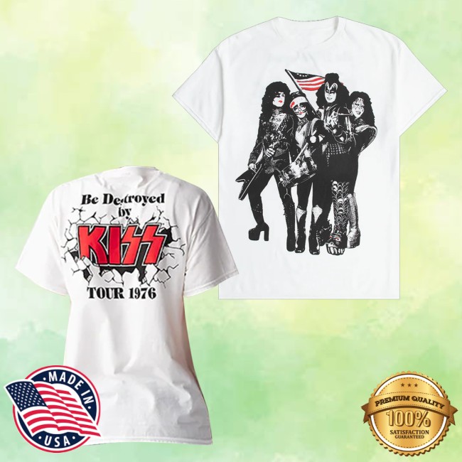 Kiss Merch Store Be Destroyed By Kiss T-Shirt 5 Kiss Merch Store Be Destroyed By Kiss T-Shirt