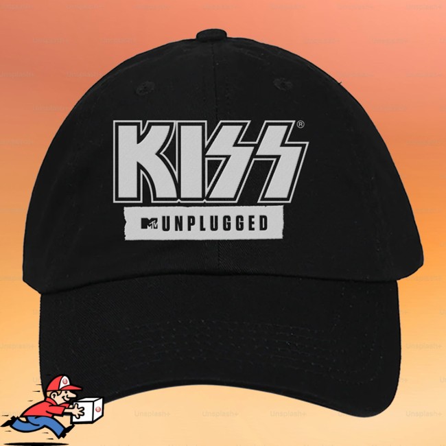 Kiss Merch Store Kiss Acoustic Hat 2 Kiss Merch Store Kiss Acoustic Hat