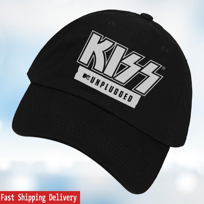 Kiss Merch Store Kiss Acoustic Hat 3 Kiss Merch Store Kiss Acoustic Hat