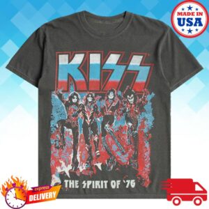 Kiss Merch Store The Spirit Of '76 T-Shirt