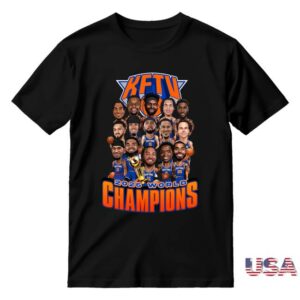 Knicks Fan Tv Store Merch Shop 2026 World Champions Tee