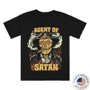 Kurtis Conner Merch Shop Agent Of Satan Tee