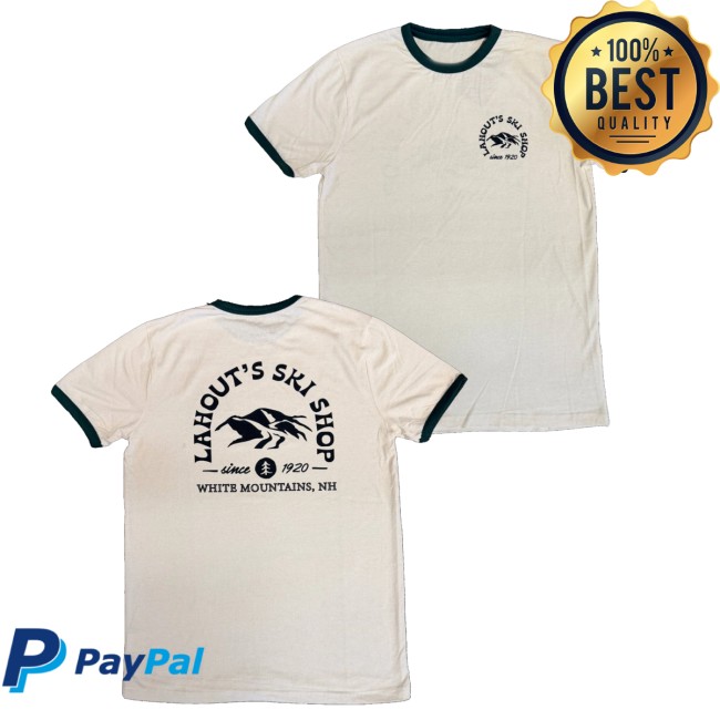 Lahout's Shop Merch The Ringer Tee Vintage White Forest