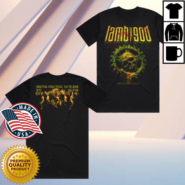 Lamb Of God Merch Store Gears Of Mortis Tee