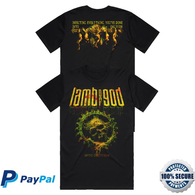 Lamb Of God Store Merch Gears Of Mortis Shirt