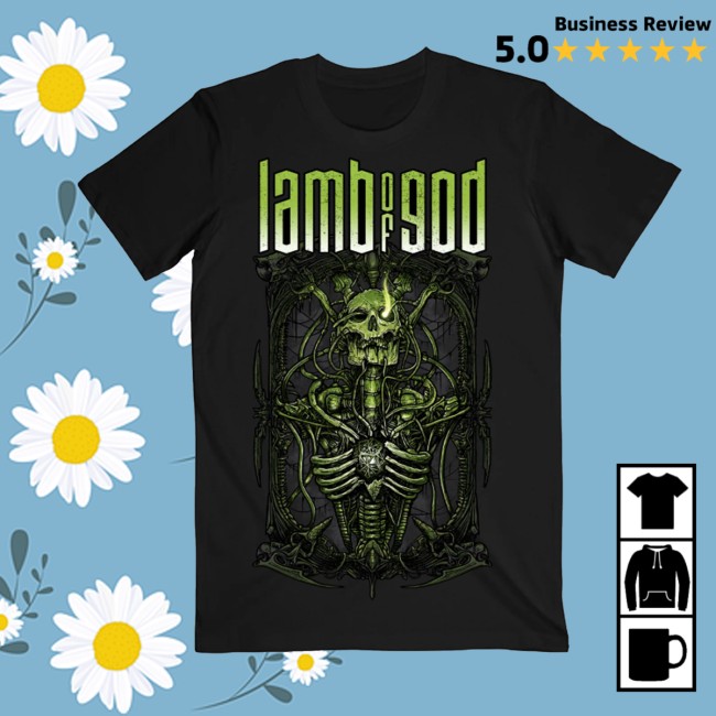Lamb Of God Store Merch Wired Torso Shirt
