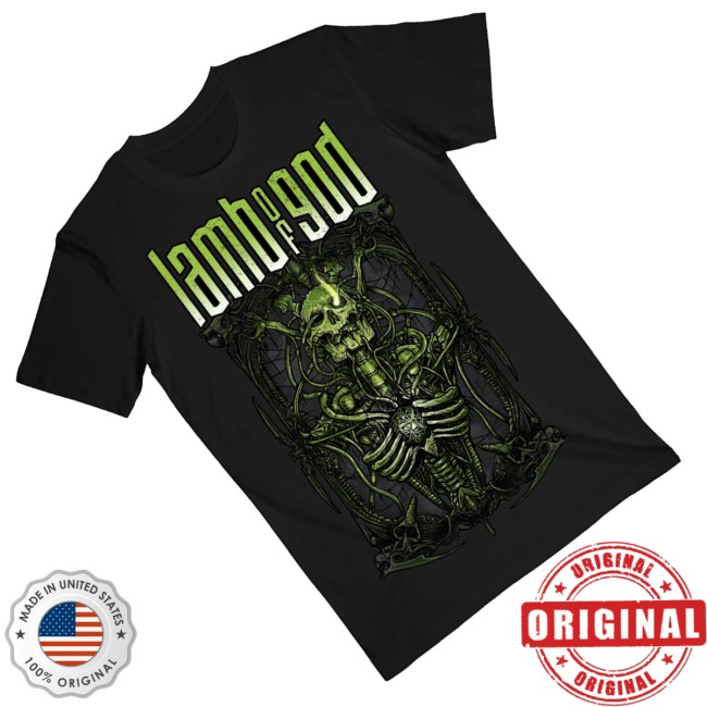 Lamb Of God Store Merch Wired Torso Shirt