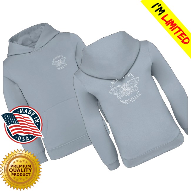Landmvrks Apparel Store Merch Kids Cicada Aquamarine Hoodie