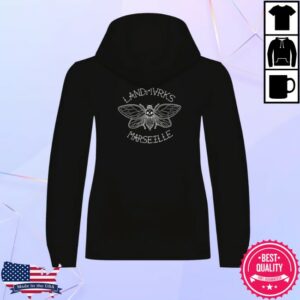 Landmvrks Apparel Store Merch Kids Cicada Black Hoodie