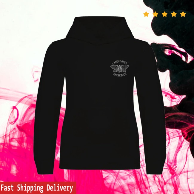 Landmvrks Apparel Store Merch Kids Cicada Black Hoodie