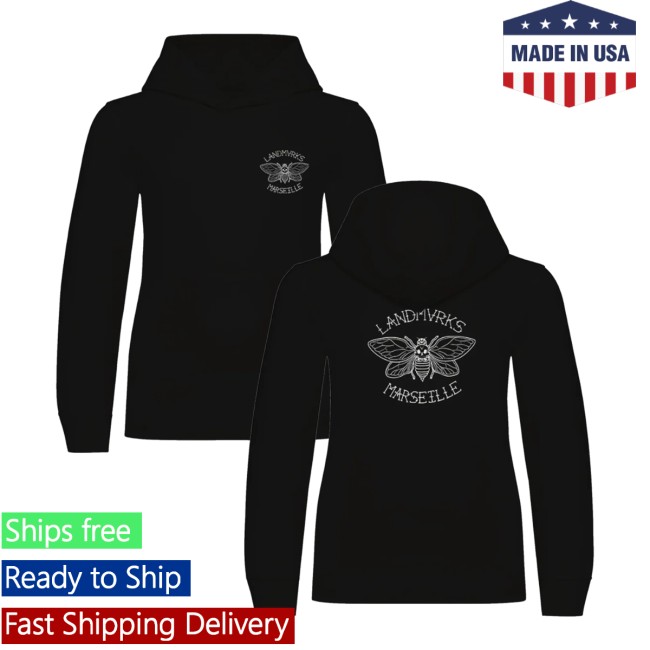 Landmvrks Apparel Store Merch Kids Cicada Black Hoodie