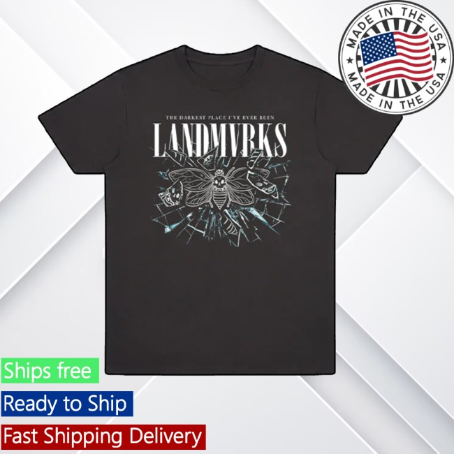 Landmvrks Apparel Store Merch Shattered Glass Oversized Shirt