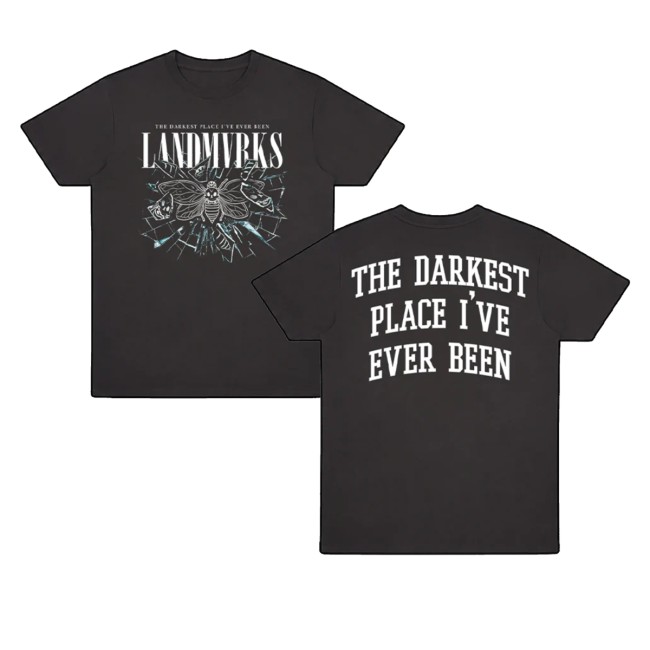 Landmvrks Apparel Store Merch Shattered Glass Oversized Shirt