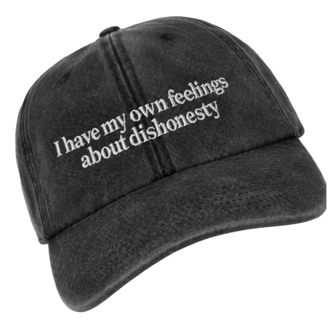 Lily Allen Store Merch Dishonesty Cap