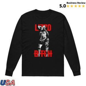 Lizzo Store Merch Lizzo Bitch Long Sleeve (Black)