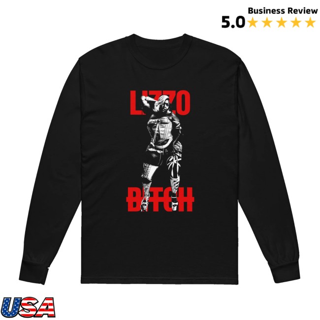 Lizzo Store Merch Lizzo Bitch Long Sleeve (Black) 2 Lizzo Store Merch Lizzo Bitch Long Sleeve (Black)
