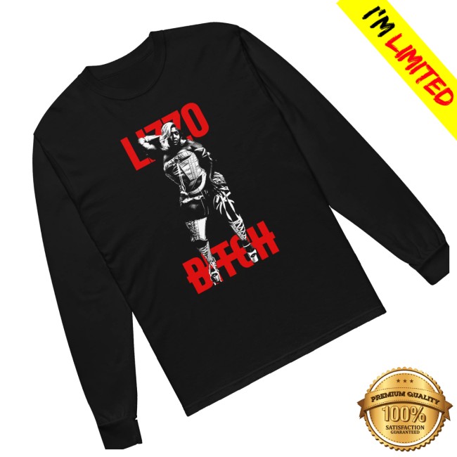 Lizzo Store Merch Lizzo Bitch Long Sleeve (Black) 3 Lizzo Store Merch Lizzo Bitch Long Sleeve (Black)