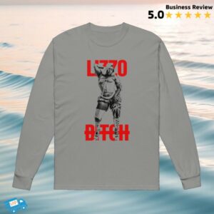 Lizzo Store Merch Lizzo Bitch Long Sleeve (Grey)