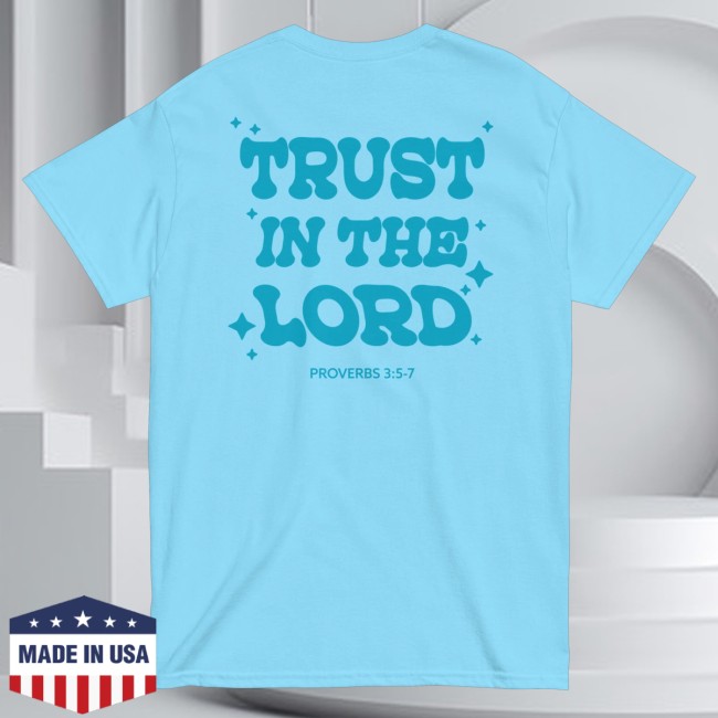 Lol Podcast Merch Store Trust Tee Blue 3 Lol Podcast Merch Store Trust Tee Blue