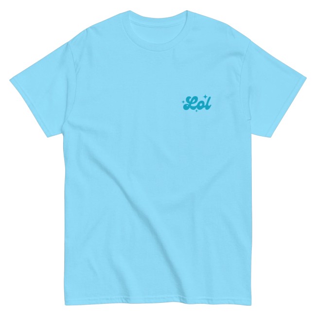 Lol Podcast Merch Store Trust Tee Blue 4 Lol Podcast Merch Store Trust Tee Blue