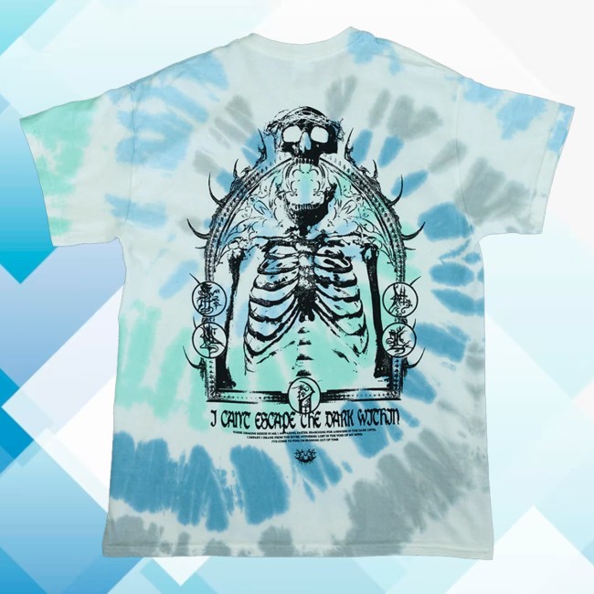 Lorna Shore Merch Store Lorna Shore Arch Tie Dye Shirt