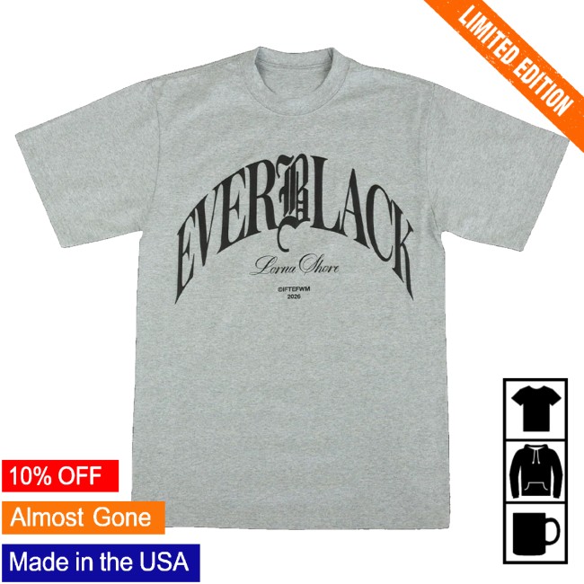 Lorna Shore Merch Store Lorna Shore Everblack Oe Shirt