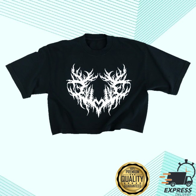 Lorna Shore Merch Store Lorna Shore Os Hearsigil Womens Crop