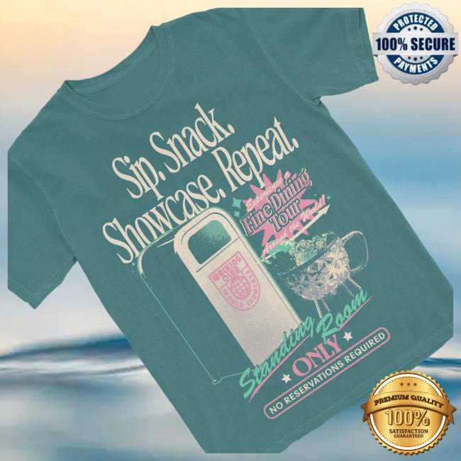 Lost Bros Merch Shop Sip Snack Showcase Tee 3 Lost Bros Merch Shop Sip Snack Showcase Tee