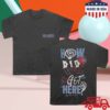 Louis Tomlinson Store Merch Hdwgh Red Rocks, Colorado Black Shirt