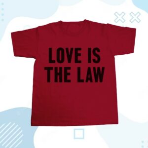 Love Spells Store Merch Love Is The Law Album Shirt