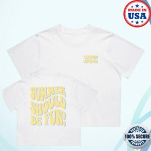 Loverboy Merch Shop Summer Should Be Fun Crop Tee