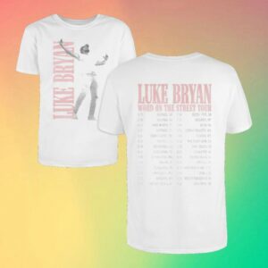 Luke Bryan Store Merch Word On The Street Vertical Logo Tee