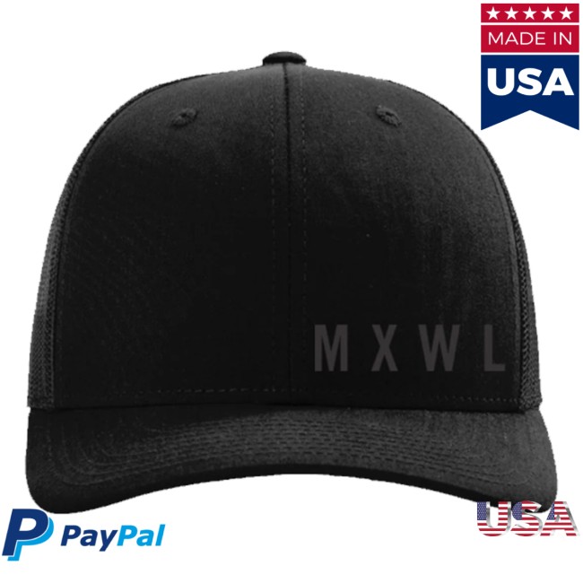 M A X W E L L Merch Store Serenade Baseball Hat Black