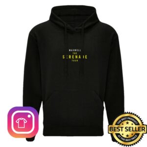 M A X W E L L Merch Store Serenade Hoodie Black
