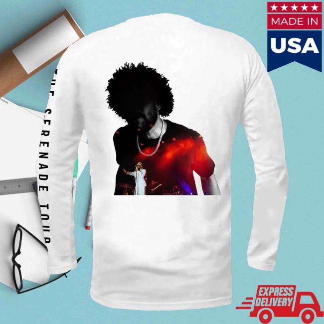 M A X W E L L Merch Store Serenade Tour Long Sleeve White