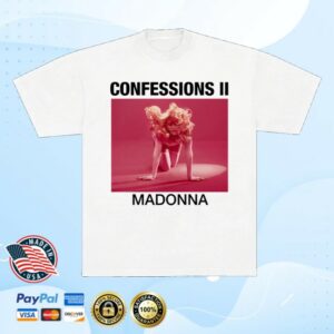 Madonna Store Merch Confessions II Pride Shirt