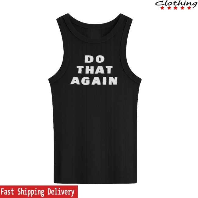 Malcolm Todd Store Merch Do That Again Black Ribbed Tank (Set Of 3) 2 Malcolm Todd Store Merch Do That Again Black Ribbed Tank (Set Of 3)