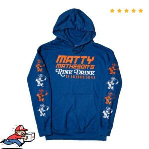 Matty Matheson Music Merch Shop Anchored X Matty Rink Drink Hoodie