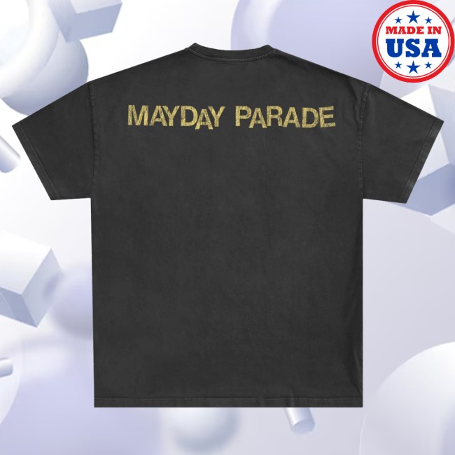 Mayday Parade Merch Store All In My Head Black T-Shirt